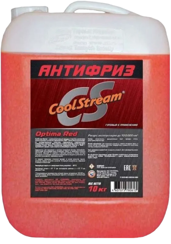 Антифриз CoolStream Optima красный Антифриз CoolStream Optima красный